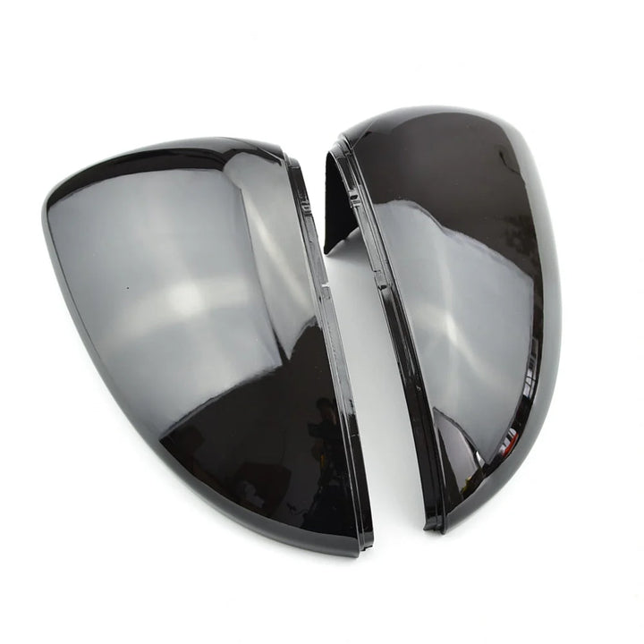 Golf Mk7.5 gloss black ABS mirror caps pair