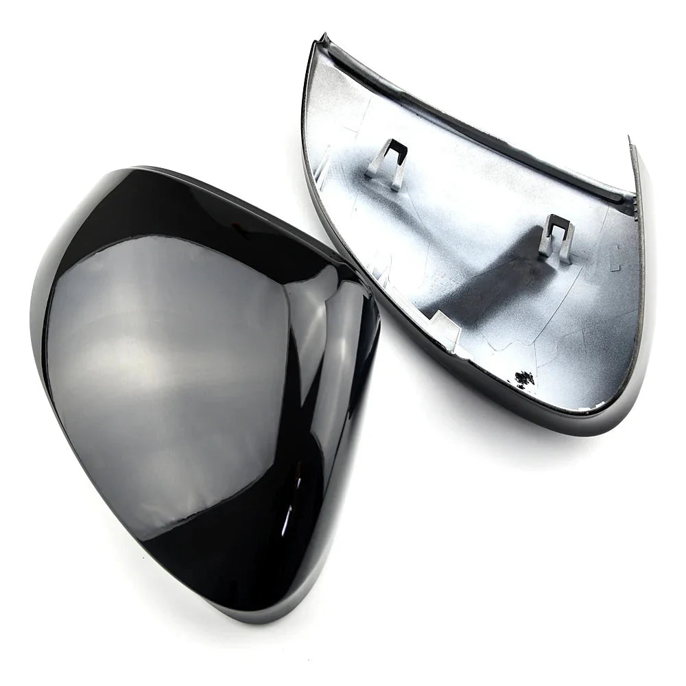 Golf Mk8 gloss black ABS mirror caps pair