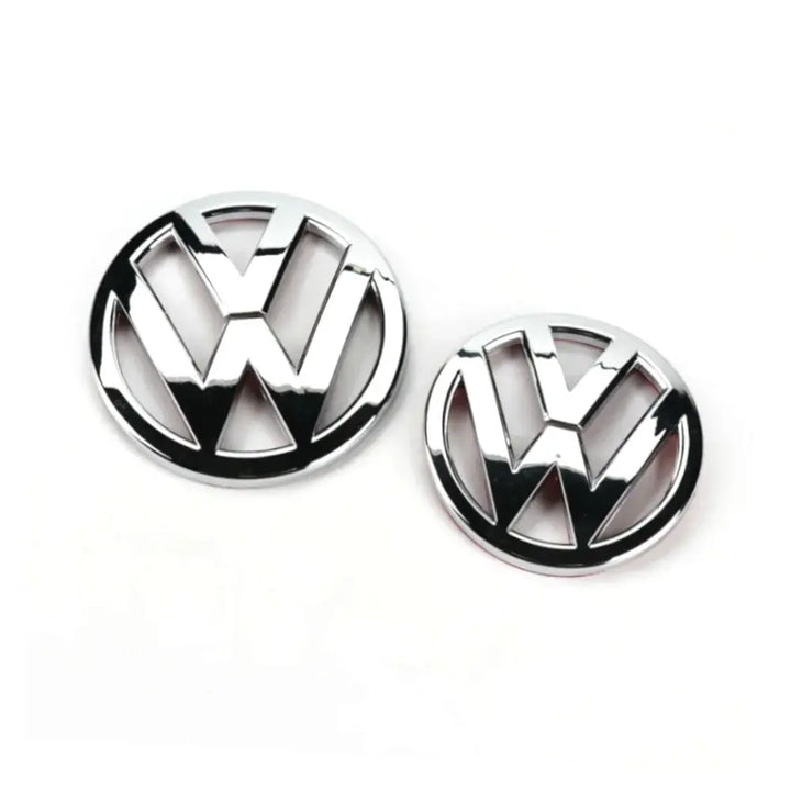 Volkswagen VW Scirocco 2009-2014 Silver / Chrome Badge Set | AutoCap Solutions
