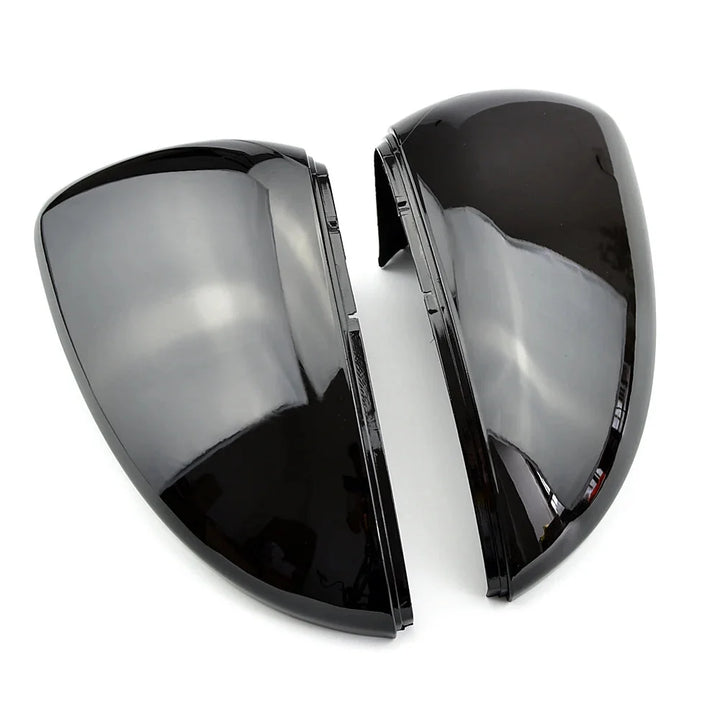 Gloss black wing mirror covers for Scirocco Beetle Jetta Passat