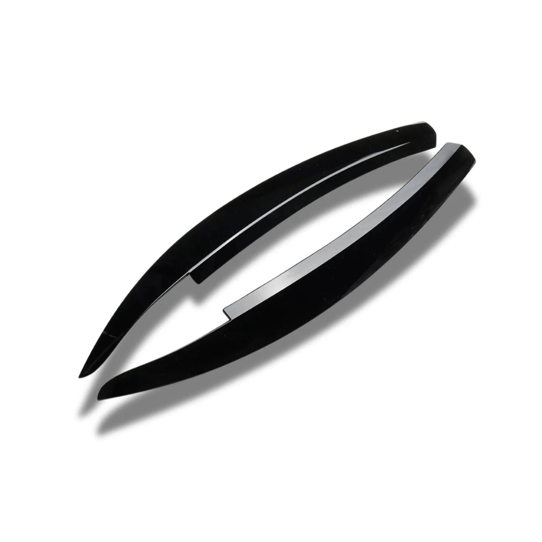 Scirocco Mk3 gloss black ABS headlight trim pair